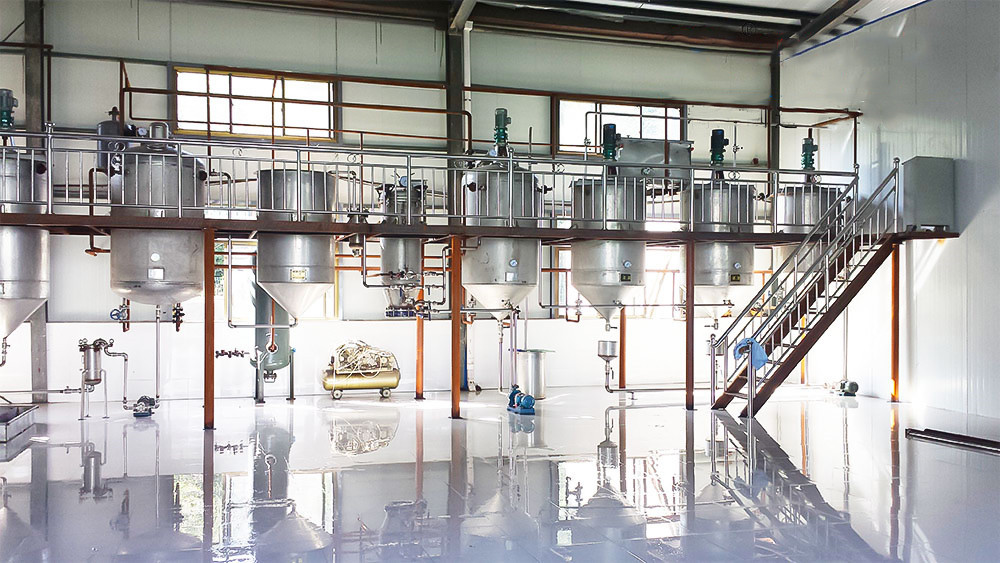 Palm Oil Degumming Process